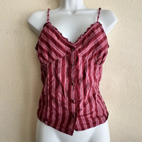 Old Navy Tops - Old Navy Fitted Red and Pink Camisole